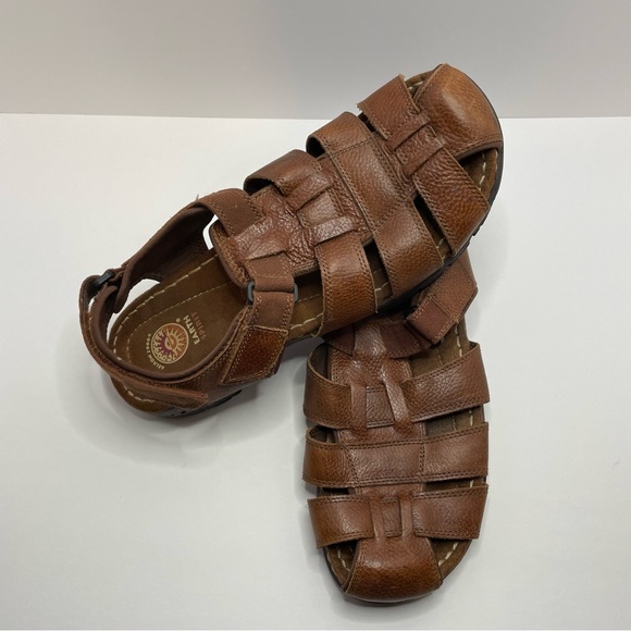 Earth Spirit Shoes Earth Spirit Fisherman Mens Boho Brown Leather
